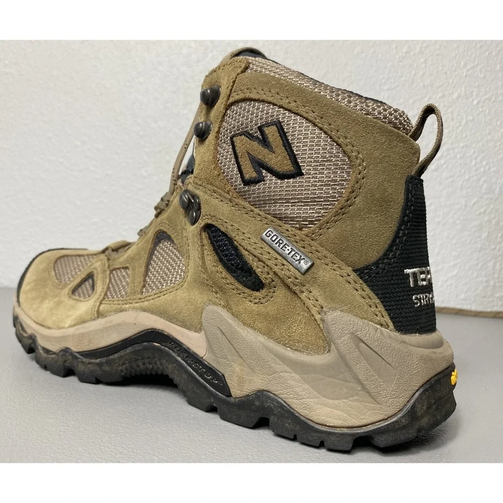 New Balance Terra Stryder 1201 Brown Mens 11.5D Gore-Tex Hiking Boots MO1201GT